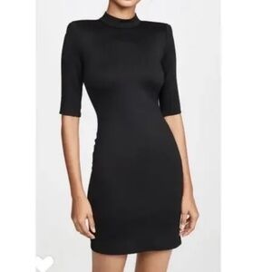 Alice + Olivia Inka Strong Shoulder Dress NWT